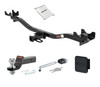 07 - 09 Mercedes-Benz E63 AMG Sedan and wagon 1.25in. CURT Trailer Hitch + Ball Mount + Cover + Lock Kit by CURT HWA1859