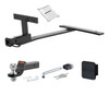 04 - 05 BMW 545i -- 1.25in. CURT Trailer Hitch + Ball Mount + Cover + Lock Kit by CURT HWA154
