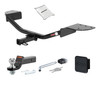 07 - 16 Volkswagen Eos -- 1.25in. CURT Trailer Hitch + Ball Mount + Cover + Lock Kit by CURT HWA2475