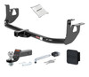 06 - 09 Volkswagen GTI -- 1.25in. CURT Trailer Hitch + Ball Mount + Cover + Lock Kit by CURT HWA2493