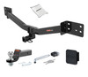12 - 17 Lexus LS460 -- 1.25in. CURT Trailer Hitch + Ball Mount + Cover + Lock Kit by CURT HWA1681