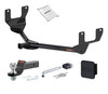 17 - 17 Lexus NX200t -- 1.25in. CURT Trailer Hitch + Ball Mount + Cover + Lock Kit by CURT HWA1686