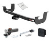 00 - 06 Lincoln LS -- 1.25in. CURT Trailer Hitch + Ball Mount + Cover + Lock Kit by CURT HWA1728