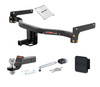 15 - 19 Lincoln MKC -- 1.25in. CURT Trailer Hitch + Ball Mount + Cover + Lock Kit by CURT HWA1735