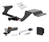 11 - 15 Mazda 2 -- 1.25in. CURT Trailer Hitch + Ball Mount + Cover + Lock Kit by CURT HWA1757