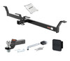 95 - 98 HONDA Odyssey -- 1.25in. CURT Trailer Hitch + Ball Mount + Cover + Lock Kit by CURT HWA1375