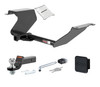 12 - 15 Mazda 5 -- 1.25in. CURT Trailer Hitch + Ball Mount + Cover + Lock Kit by CURT HWA1766