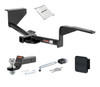 12 - 17 Hyundai Accent Hatchback 1.25in. CURT Trailer Hitch + Ball Mount + Cover + Lock Kit by CURT HWA1396