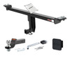 06 - 13 Audi A3 Hatchback 1.25in. CURT Trailer Hitch + Ball Mount + Cover + Lock Kit by CURT HWA33