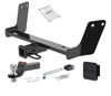 02 - 08 Audi A4  Sedan 1.25in. CURT Trailer Hitch + Ball Mount + Cover + Lock Kit by CURT HWA37