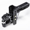 BlueOx Adj. Ball Mount, 2-1/2" Rcvr, 6" Drop/Rise, 2-5/16" Ball/Pintle, 20K BXH20262