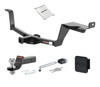 05 - 09 KIA Spectra Sedan 1.25in. CURT Trailer Hitch + Ball Mount + Cover + Lock Kit by CURT HWA1633