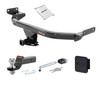 17 - 22 KIA Sportage -- 1.25in. CURT Trailer Hitch + Ball Mount + Cover + Lock Kit by CURT HWA1635