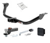 11 - 17 Lexus CT200h -- 1.25in. CURT Trailer Hitch + Ball Mount + Cover + Lock Kit by CURT HWA1658