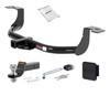 11 - 14 Acura TSX Wagon 1.25in. CURT Trailer Hitch + Ball Mount + Cover + Lock Kit by CURT HWA25