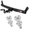 1998-2000 Volvo S70 Sedan Class 2 Trailer Hitch, 1-1/4" Ball Mount