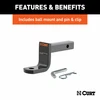 1998-2002 Volvo C70 Coupe Class 2 Trailer Hitch, 1-1/4" Ball Mount