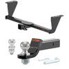 2023-2025 Cadillac LYRIQ All CURT Class 3 Trailer Hitch, 2" Receiver + 2" Ball + 1-7/8" Ball Kit