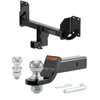 2019-2025 BMW X5 Excluding M Versions CURT Class 3 Trailer Hitch, 2" Receiver + 2" Ball + 1-7/8" Ball Kit