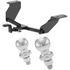 2020-2025 Toyota Corolla Sedan, excluding AWD Class 1 Trailer Hitch, 1-1/4" Ball Mount