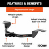 2020-2025 Toyota Corolla Sedan, excluding AWD Class 1 Trailer Hitch, 1-1/4" Ball Mount
