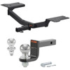 2017-2019 Chevrolet Cruze Hatchback, excluding diesel Class 1 Trailer Hitch, 1-1/4" Receiver + 2" Ball + 1-7/8" Ball Kit
