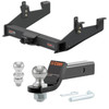 2020-2025 Chevrolet Silverado 2500 HD Excluding factory receiver Xtra Duty CURT Class 5 Trailer Hitch, 2" Receiver + 2" Ball + 1-7/8" Ball Kit