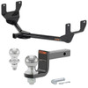 2017-2021 Lexus NX300h All Class 2 Trailer Hitch, 1-1/4" Receiver + 2" Ball + 1-7/8" Ball Kit