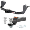 2011-2025 Mitsubishi Outlander Sport All CURT Class 3 Trailer Hitch, 2" Receiver + 2" Ball + 1-7/8" Ball Kit