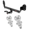 2014-2019 Mini Cooper Base, Hatchback, Except with Spare Tire Class 1 Trailer Hitch, 1-1/4" Ball Mount