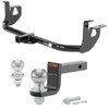 2006-2009 Volkswagen Rabbit All Class 1 Trailer Hitch, 1-1/4" Receiver + 2" Ball + 1-7/8" Ball Kit