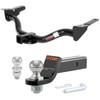2001-2004 Mazda Tribute All CURT Class 3 Trailer Hitch, 2" Receiver + 2" Ball + 1-7/8" Ball Kit