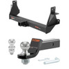 2016-2024 Nissan TITAN XD All Xtra Duty CURT Class 5 Trailer Hitch, 2" Receiver + 2" Ball + 1-7/8" Ball Kit