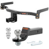 2015 Lincoln MKC Base CURT Class 3 Trailer Hitch, 2" Receiver + 2" Ball + 1-7/8" Ball Kit