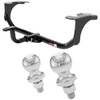 2009-2010 Smart Fortwo Passion Cabrio Class 1 Trailer Hitch, 1-1/4" Ball Mount