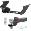 2011-2018 Ram 1500 Excluding factory receiver Xtra Duty CURT Class 5 Trailer Hitch, 2" Receiver + 2" Ball + 1-7/8" Ball Kit