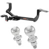 2015-2020 Honda Fit All Class 1 Trailer Hitch, 1-1/4" Ball Mount