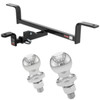 2001-2005 Honda Civic Coupe Class 1 Trailer Hitch, 1-1/4" Ball Mount