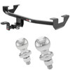 2010-2013 Mazda 3 Sedan Class 1 Trailer Hitch, 1-1/4" Ball Mount