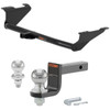 2017-2025 Chrysler Pacifica All Class 2 Trailer Hitch, 1-1/4" Receiver + 2" Ball + 1-7/8" Ball Kit