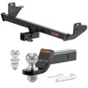 2025 Mazda CX-70 All CURT Class 3 Trailer Hitch, 2" Receiver + 2" Ball + 1-7/8" Ball Kit