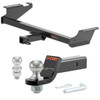 2009-2014 Volkswagen Routan All CURT Class 3 Hitch, 2" Receiver + 2" Ball + 1-7/8" Ball Kit