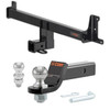 2025 Nissan Kicks All Class 3 Trailer Hitch, 2" Receiver + 2" Ball + 1-7/8" Ball Kit