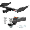 1991-2000 Chevrolet C3500HD Dual Exhaust Only CURT Class 3 Hitch, 2" Receiver + 2" Ball + 1-7/8" Ball Kit