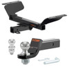 2018-2025 GMC Terrain Excluding Diesel CURT Class 3 Trailer Hitch, 2" Receiver + 2" Ball + 1-7/8" Ball Kit