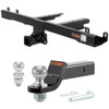 2006-2007 Mercedes-Benz ML500 Excluding air ride suspension CURT Class 3 Hitch, 2" Receiver + 2" Ball + 1-7/8" Ball Kit