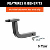 2009-2010 Smart Fortwo Passion Class 1 Trailer Hitch, 1-1/4" Ball Mount