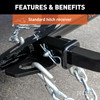 2020-2025 Hyundai Sonata Excluding N Line Class 1 Trailer Hitch, 1-1/4" Receiver + 2" Ball + 1-7/8" Ball Kit