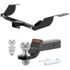2007-2013 Mitsubishi Outlander All CURT Class 3 Trailer Hitch, 2" Receiver + 2" Ball + 1-7/8" Ball Kit