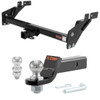 1987-1991 Toyota 4Runner All CURT Class 3 Trailer Hitch, 2" Receiver + 2" Ball + 1-7/8" Ball Kit